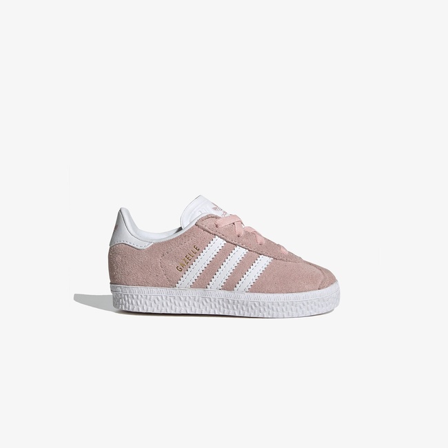  adidas Gazelle Comfort Closure Elastik Bağcıklı Bebek Pembe Spor Ayakkabı
