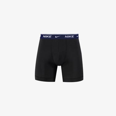 Nike Brief 3' lü Erkek Siyah Boxer