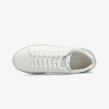  Guess Elbina Leather Kadın Beyaz Sneaker