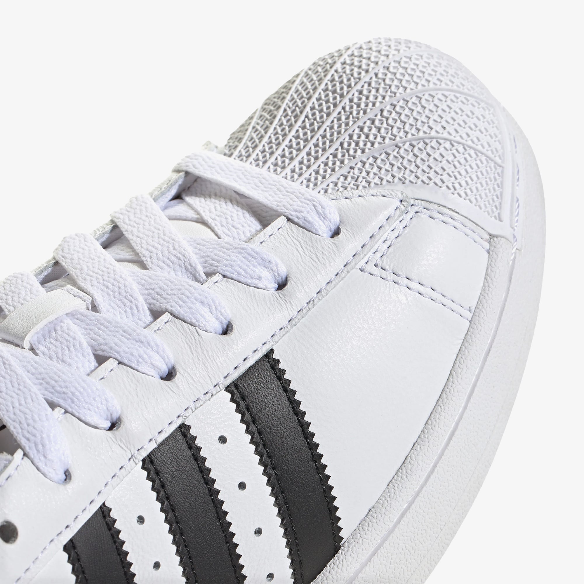 adidas Originals Superstar II Unisex Siyah Beyaz Spor Ayakkabı