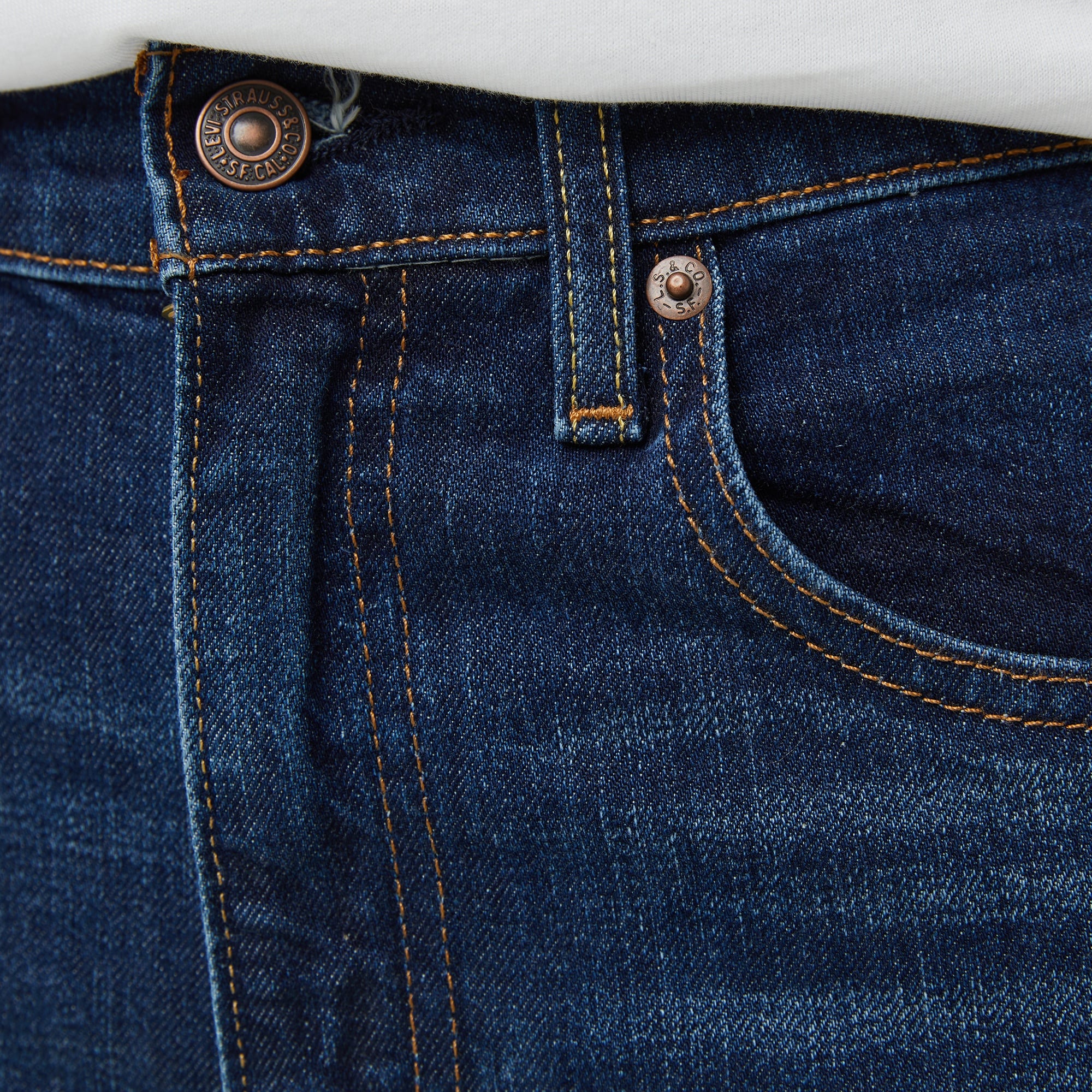 Levi's 724 High Rise Straight Kadın Lacivert Jean