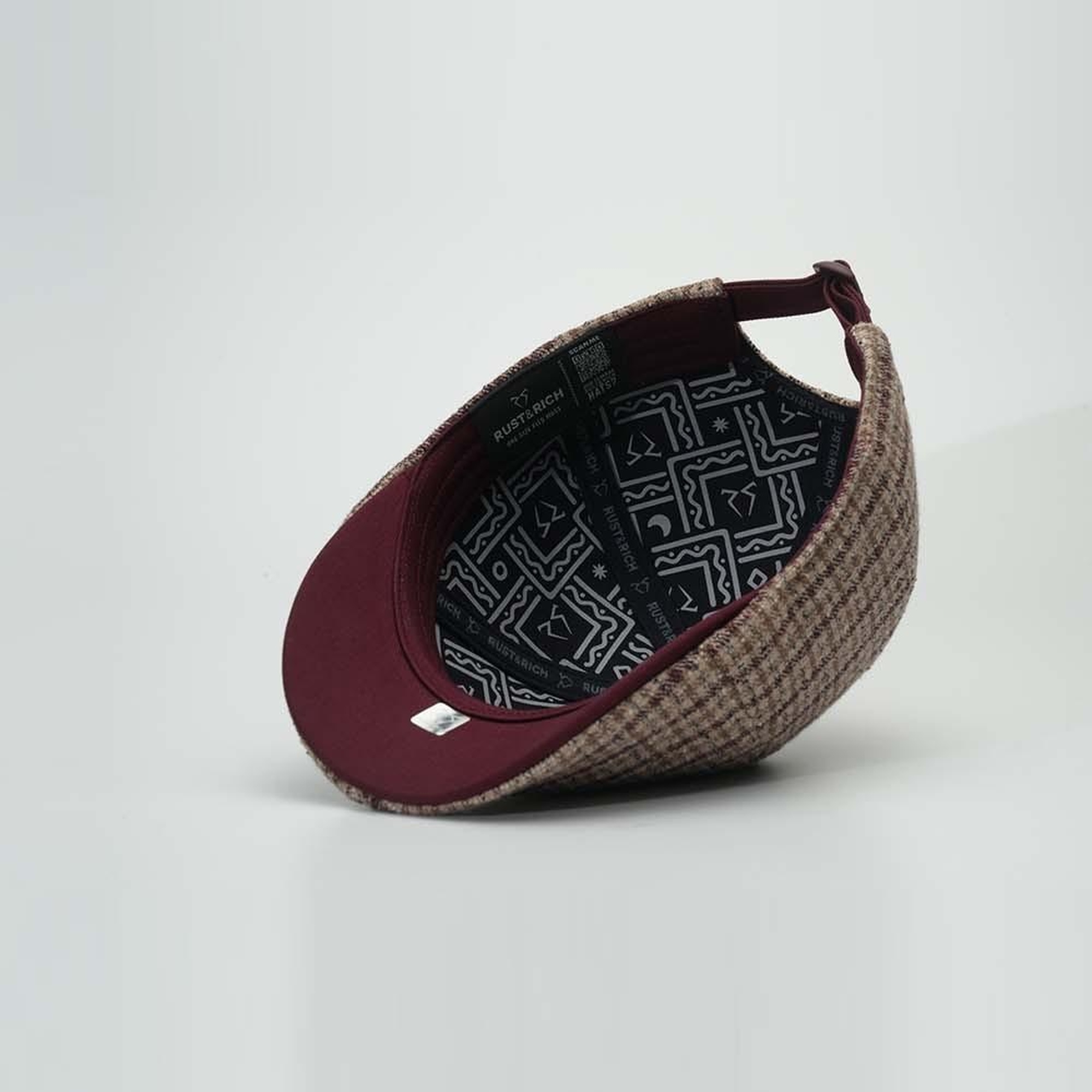 RustandRich Kadın Erkek Bej Casket Şapka-Urban Collection-Edinburgh