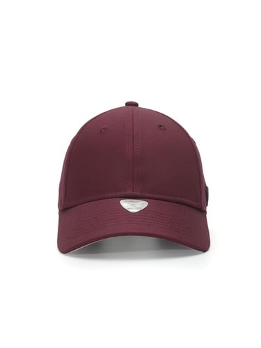 RustandRich Kadın Erkek Bordo Baseball Şapka-Timeless Collection-Basic