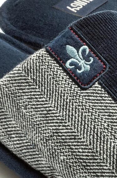  Dema Erkek Ev Terliği Lacivert 41/46