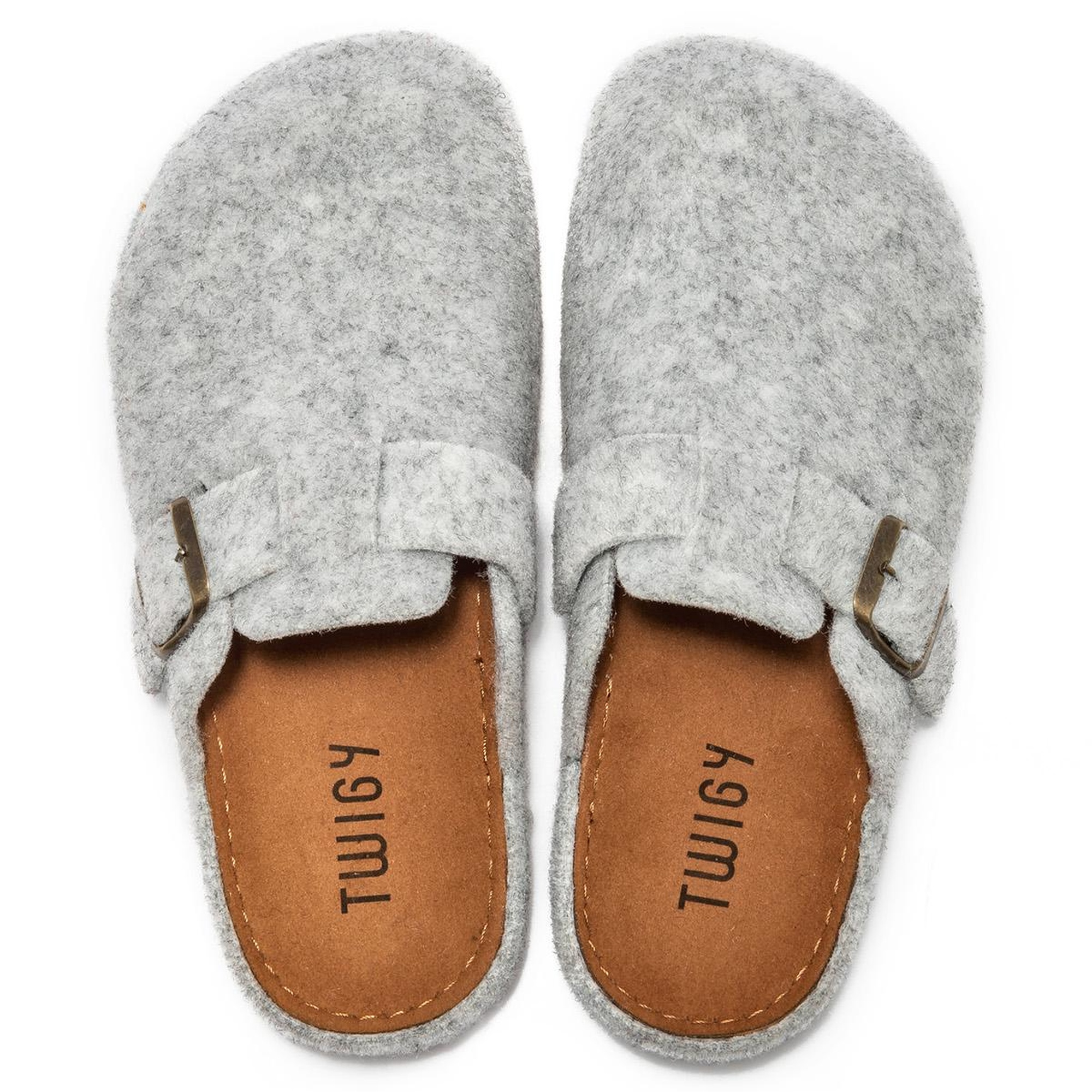 Tuana Kadın Garson Boy Ev Terliği Gri 36/40