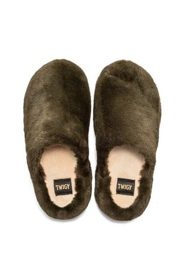  Lilo Kadın Ev Terliği Haki 36/40