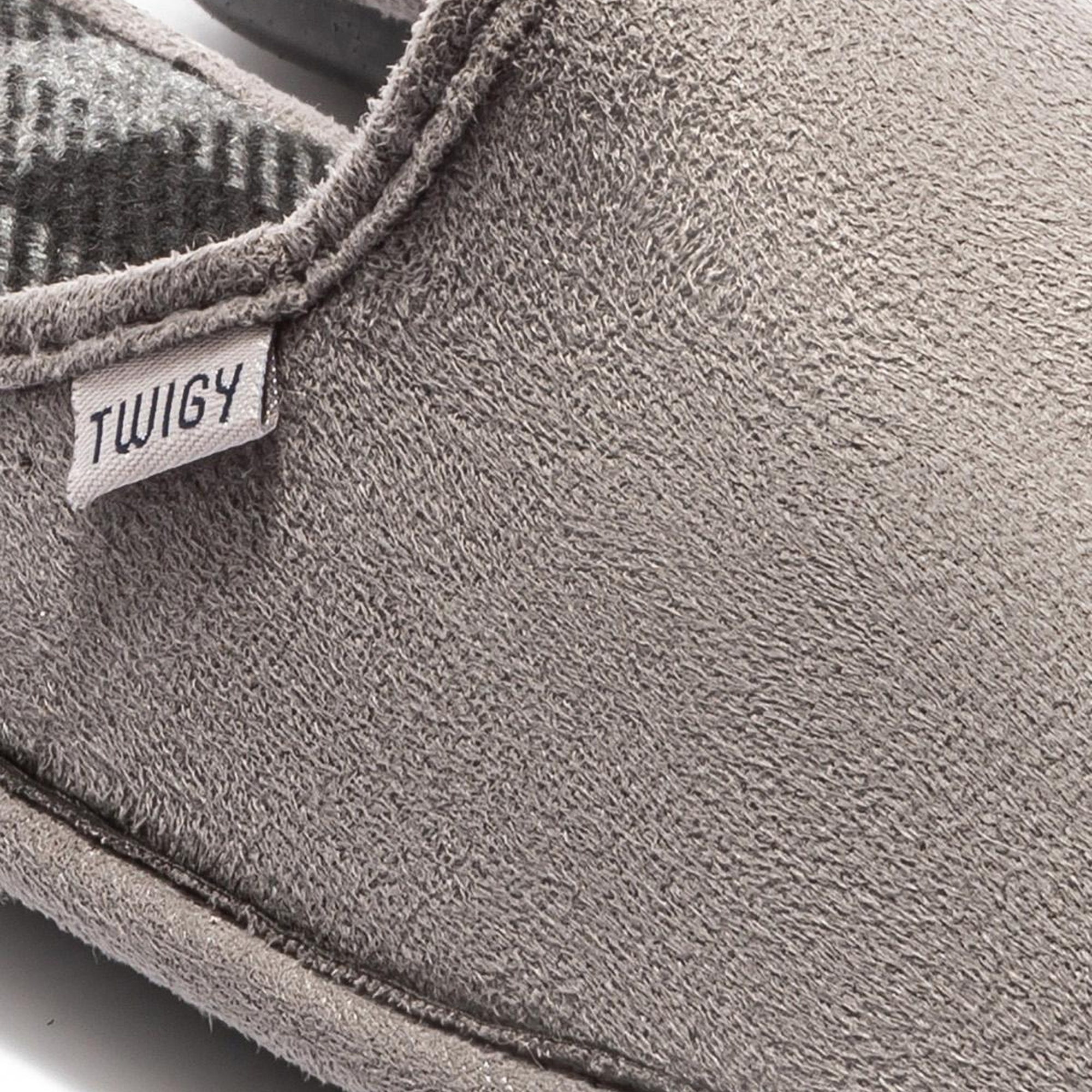 Ekose Erkek Ev Terliği Gri-3 41/46