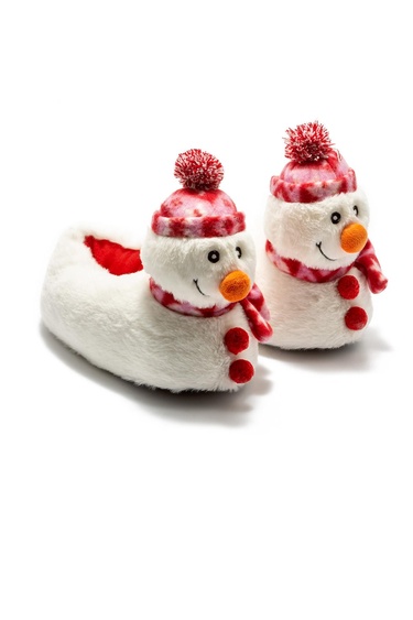  Kardan Kadın,Garson Boy Hayvanlı Panduf Beyaz 36/41