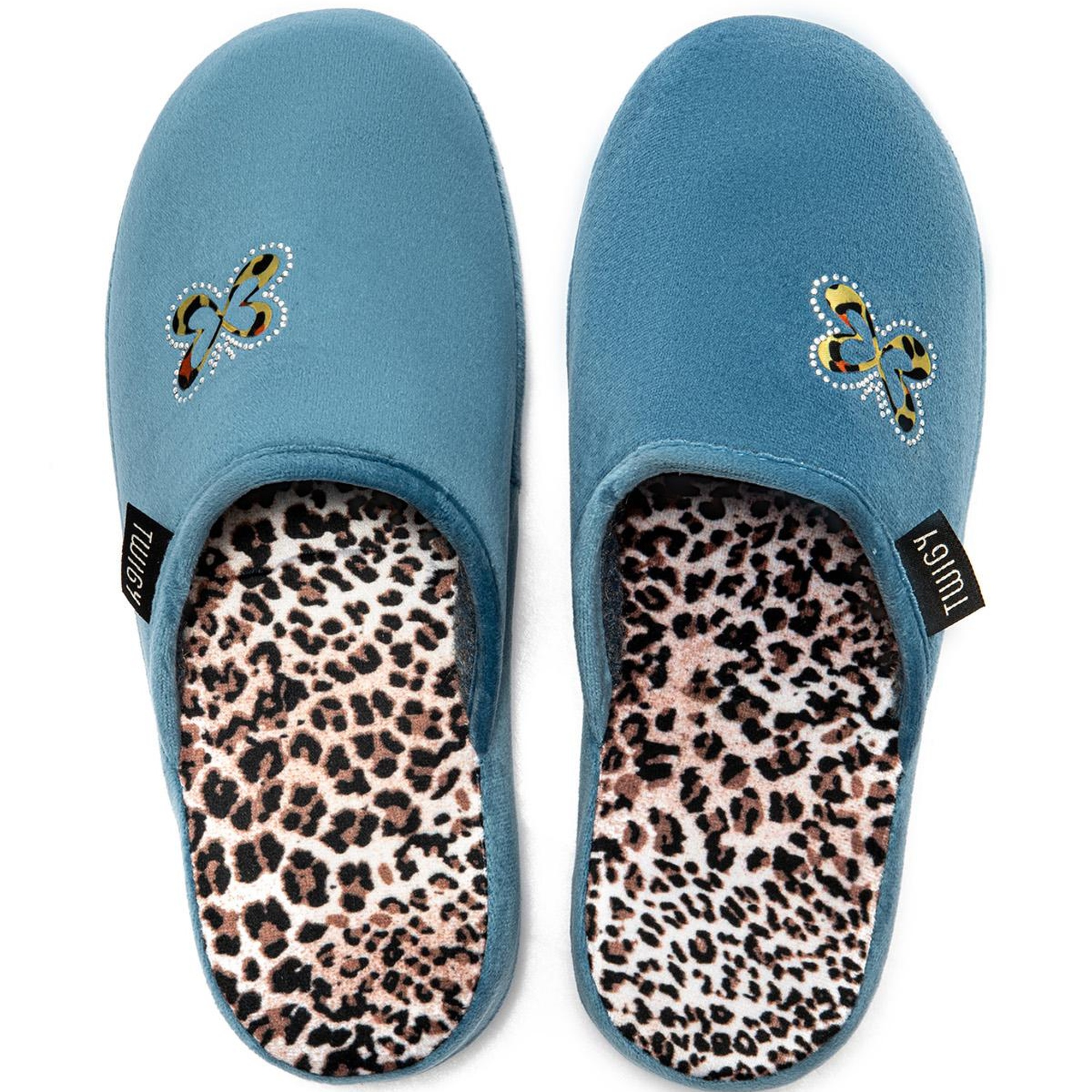 Kelebek Kadın Ev Terliği Mavi 36/40