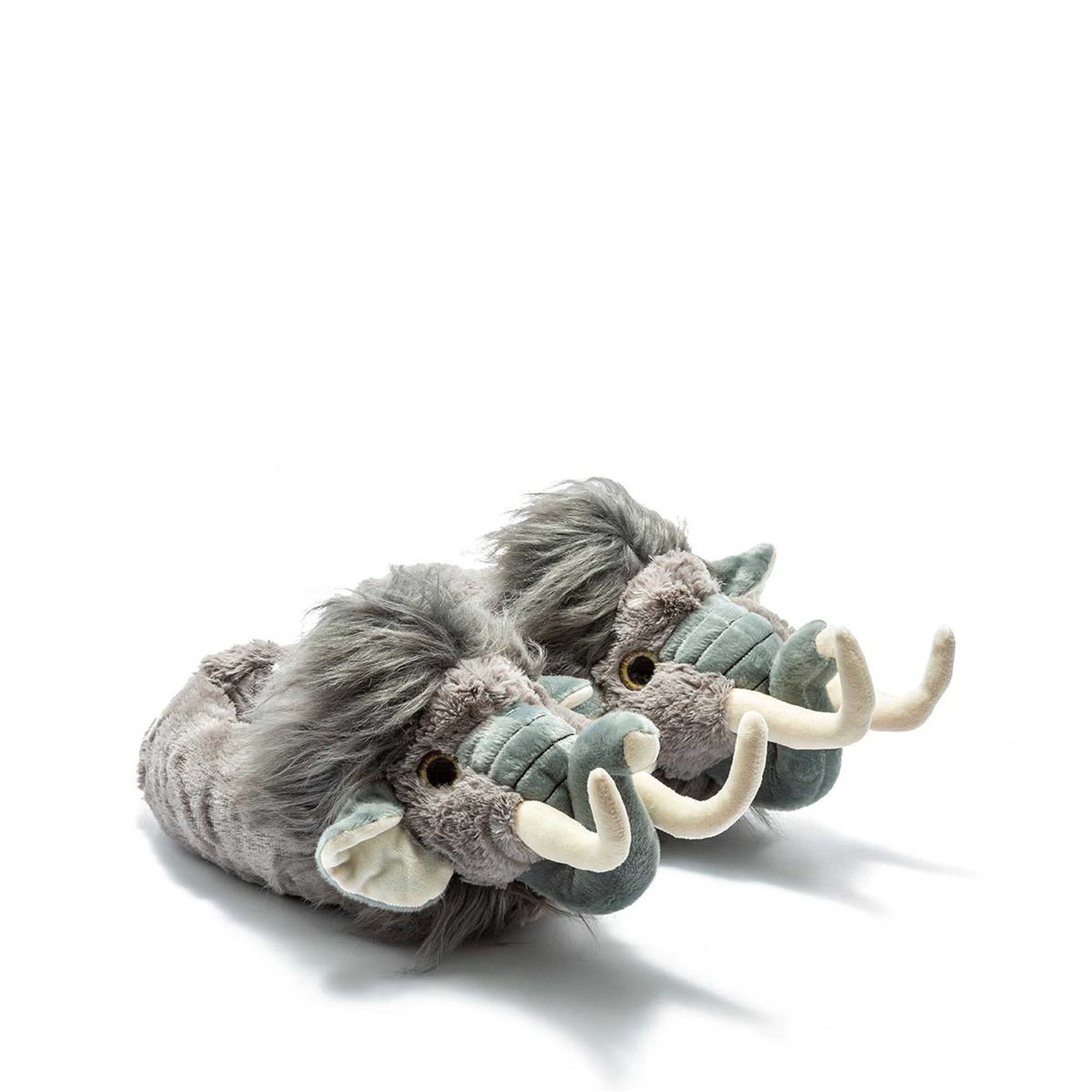 Mamut Kadın,Garson Boy Hayvanlı Panduf Gri 33/38