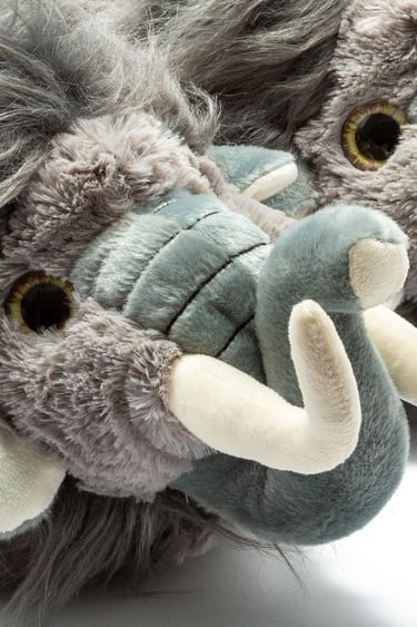  Mamut Kadın,Garson Boy Hayvanlı Panduf Gri 33/38