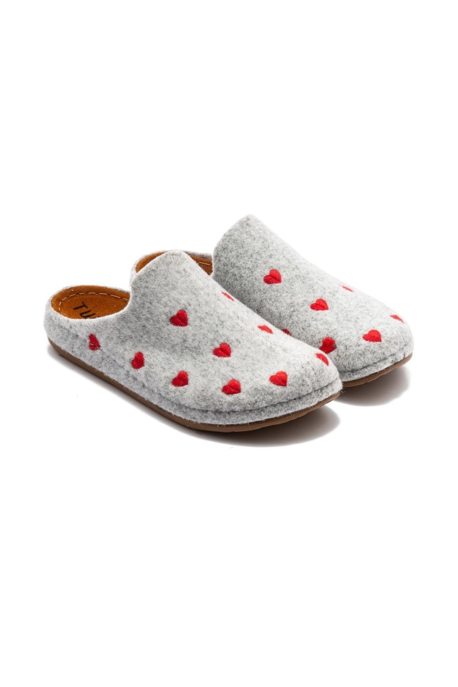  Buket Çocuk Ev Terliği Gri 30/35