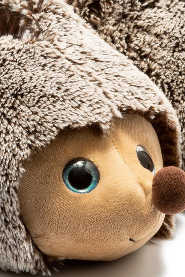  Kirpi Çocuk Hayvanlı Panduf Kahverengi 28/35