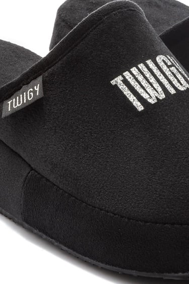  Shiny Kadın Ev Terliği Siyah 36/40