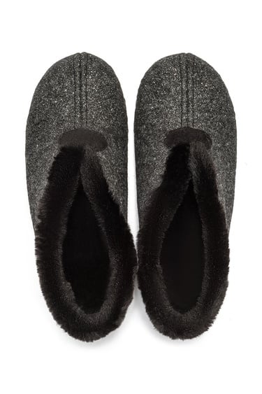  Granada Kadın Ev Ayakkabısı Siyah 36/41