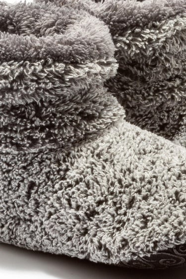  Comfy Kadın,Garson Boy Ev Botu Gri 36/41