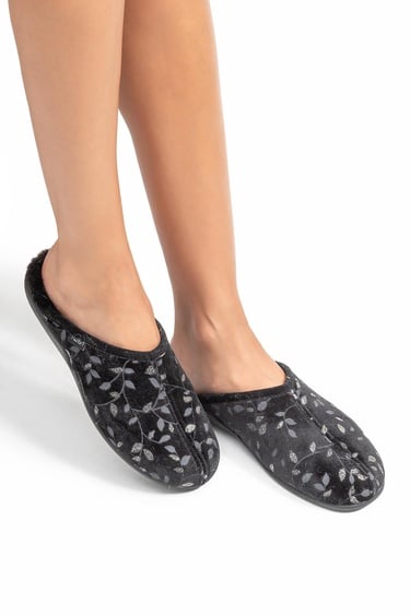  Lidia Kadın Ev Terliği Siyah 36/41