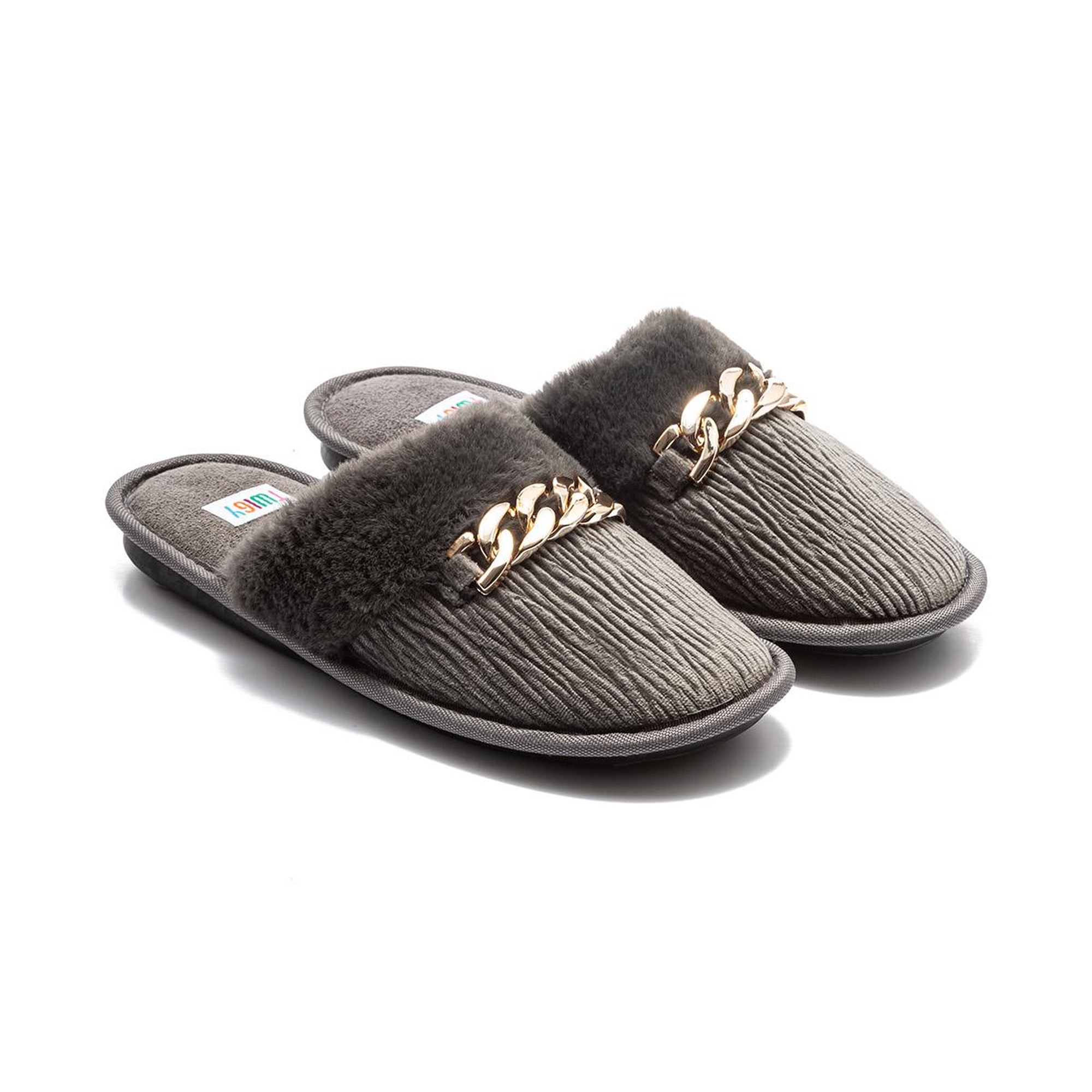 Nora Kadın Ev Terliği Gri 36/41