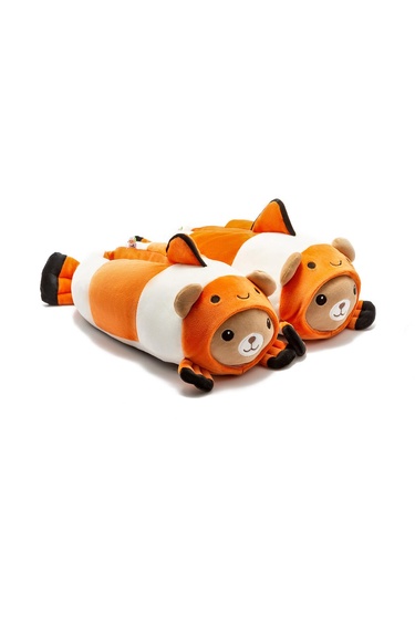  Torik Kadın,Garson Boy Hayvanlı Panduf Turuncu 36/41