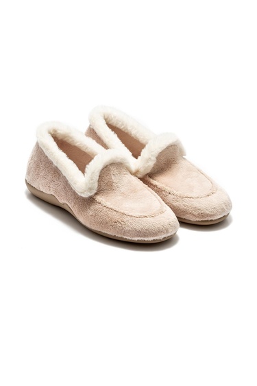  Comfy Kadın Ev Ayakkabısı Pudra 36/41