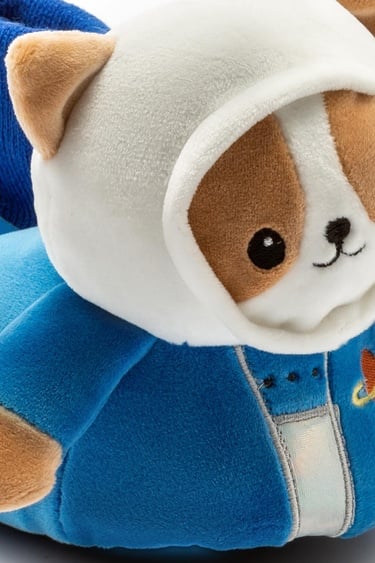  Api Çocuk Hayvanlı Panduf Lacivert 24/31