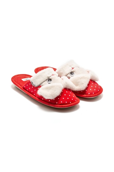  Bunny Kadın Ev Terliği Kırmızı 36/41