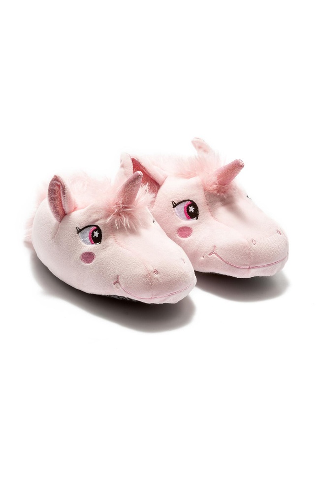  Pinky Çocuk Hayvanlı Panduf Pembe 30/35