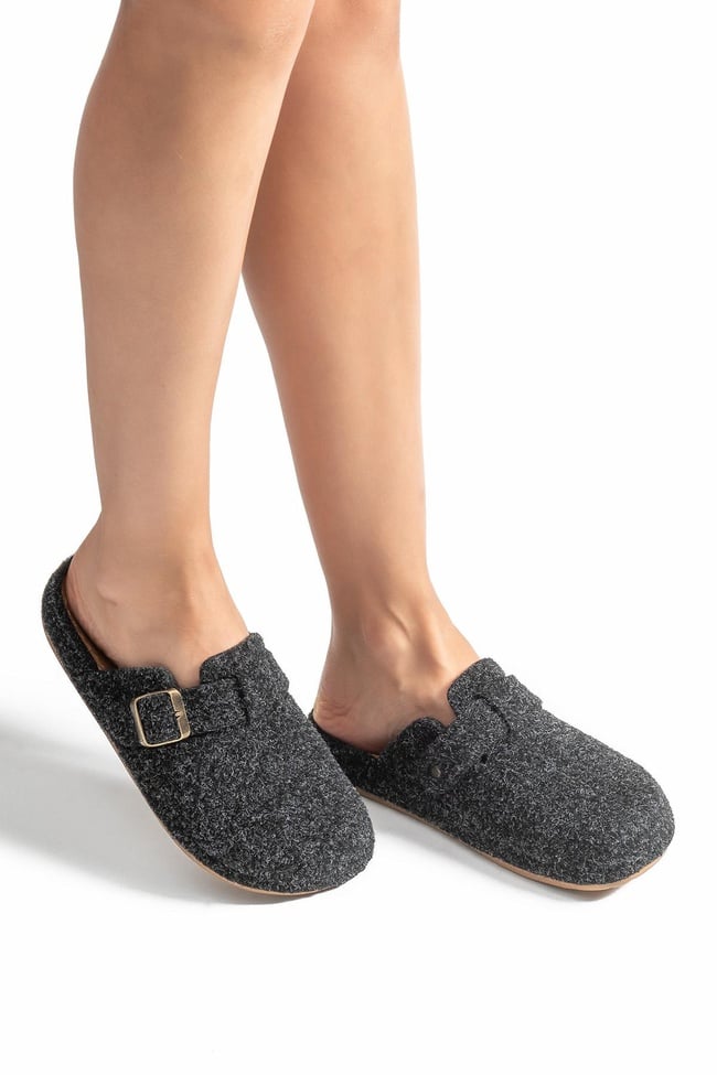  Tuana Kadın,Garson Boy Ev Terliği Siyah 36/40