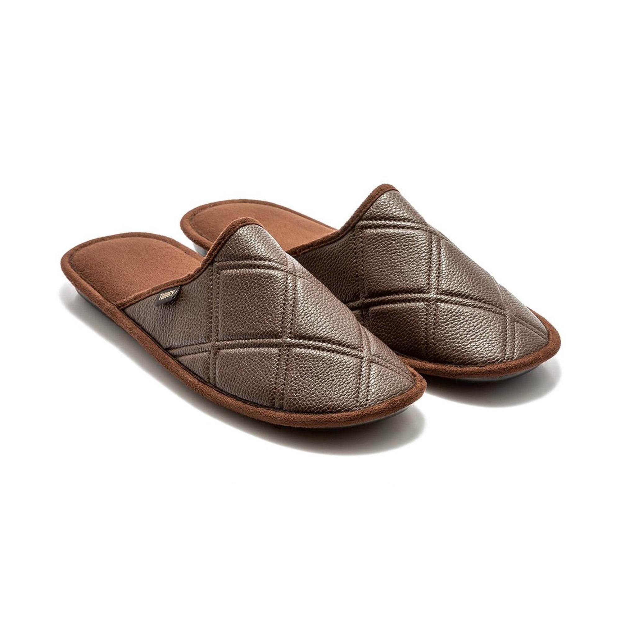 Zico Erkek Ev Terliği Kahverengi 41/46