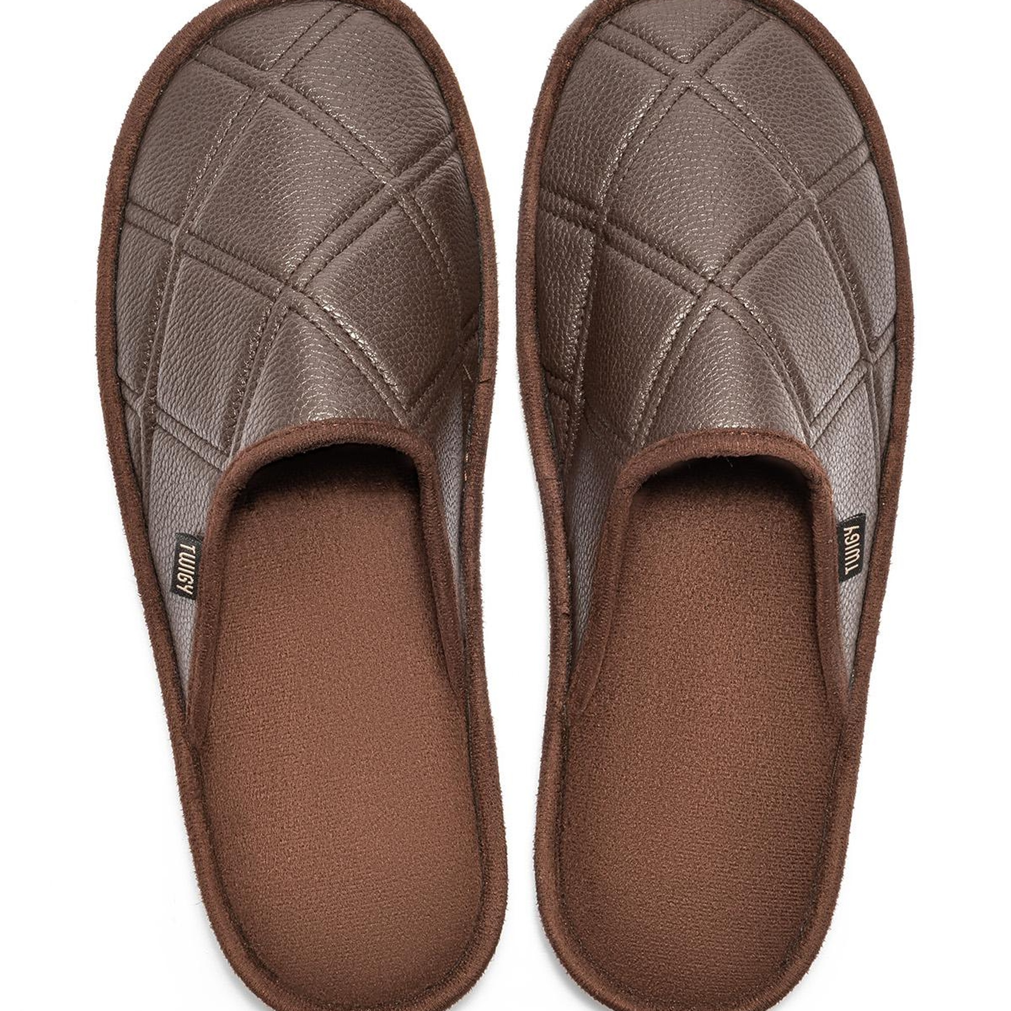 Zico Erkek Ev Terliği Kahverengi 41/46