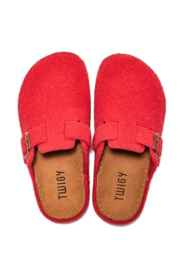  Tuana Çocuk Ev Terliği Kırmızı 30/35