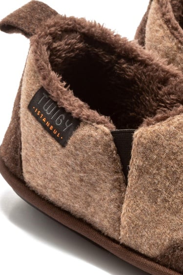  Zeno Erkek Ev Ayakkabısı Kahverengi 41/46