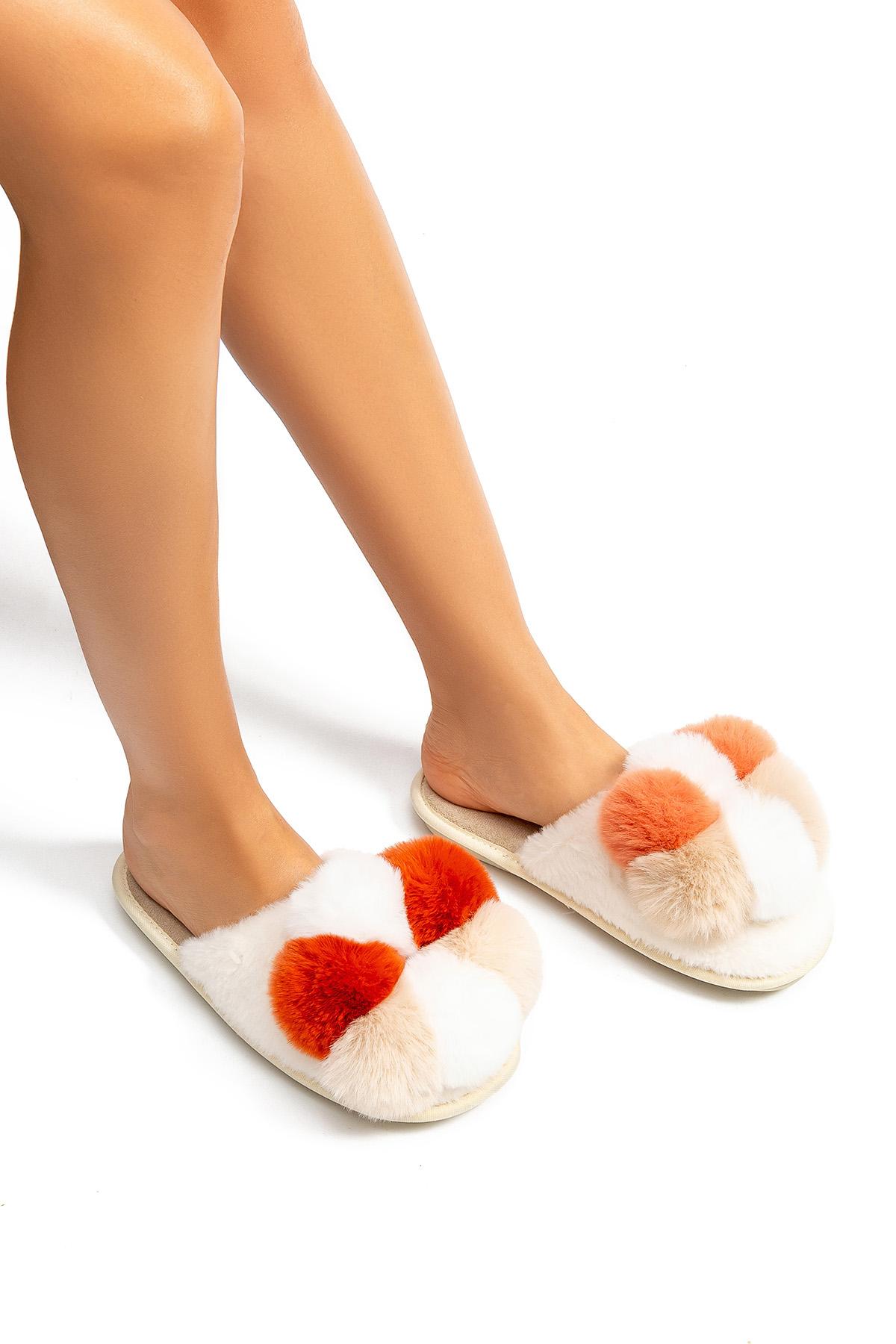  Tess Kadın Ev Terliği Bej 36/41