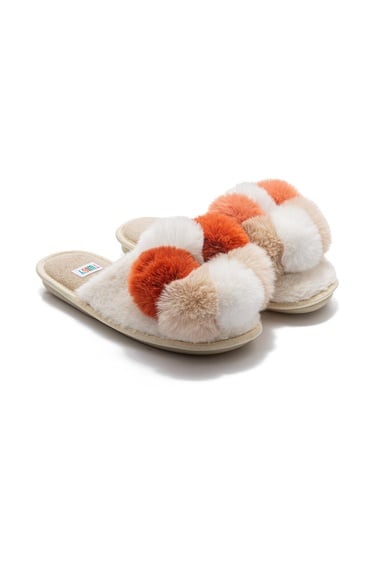  Tess Kadın Ev Terliği Bej 36/41