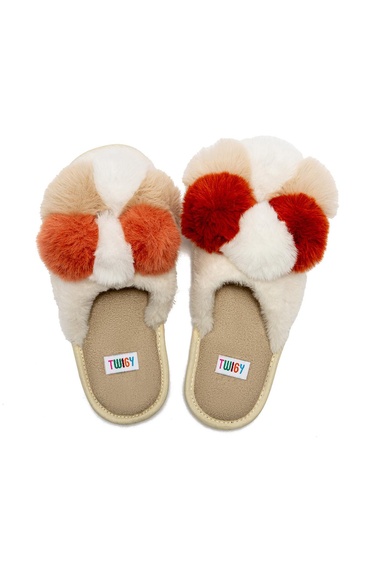  Tess Kadın Ev Terliği Bej 36/41