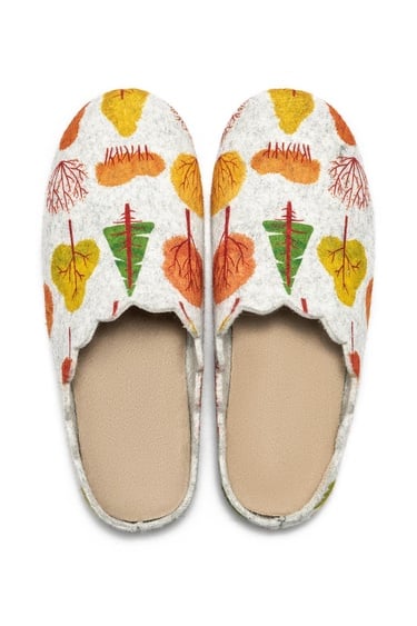  Green Kadın Ev Terliği Gri 36/41