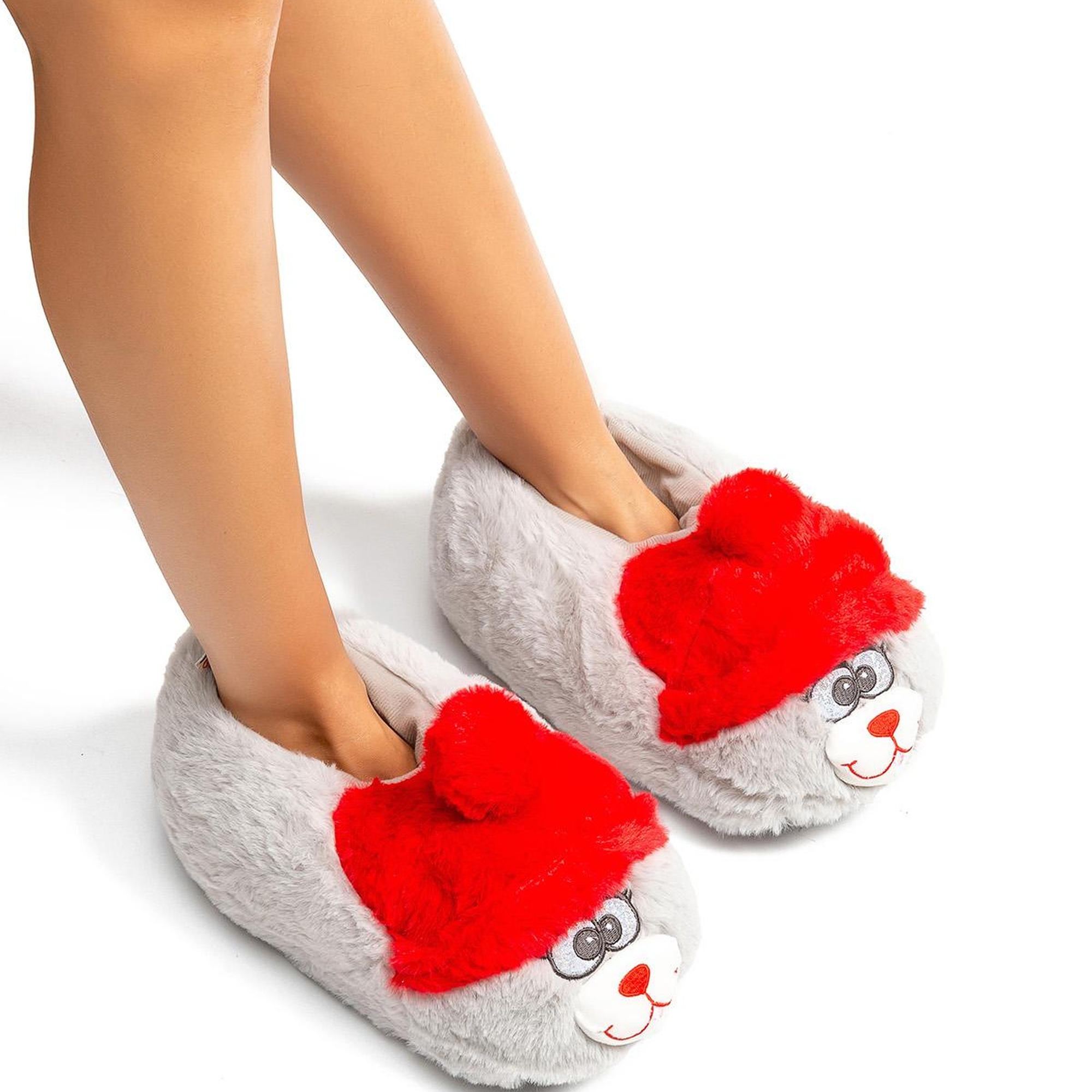 Griso Kadın Hayvanlı Panduf Gri 36/41