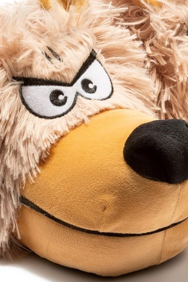  Kırpık Erkek Hayvanlı Panduf Bej 41/46