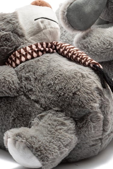  Yeye Kadın Hayvanlı Panduf Gri 36/41