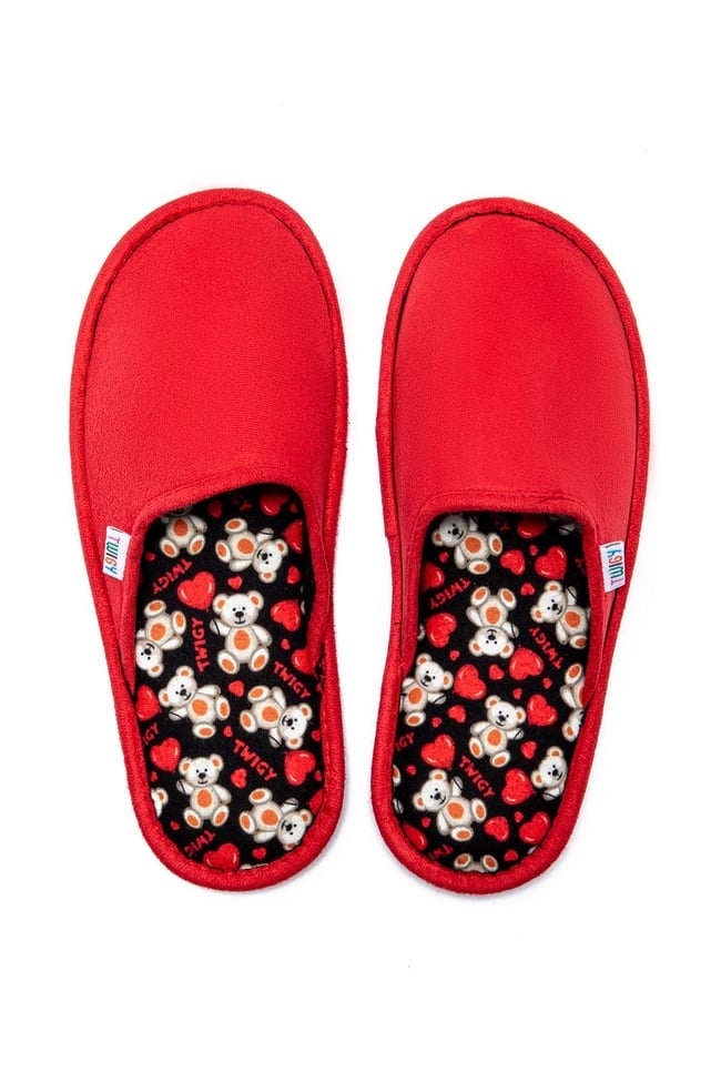  Amore Kadın Ev Terliği Kırmızı 36/41