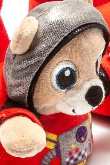  Apollo Çocuk Hayvanlı Panduf Kırmızı 24/31