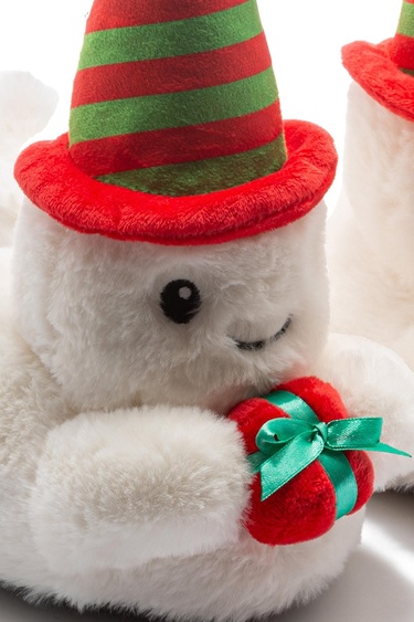  Dalla Kadın Hayvanlı Panduf Beyaz 36/41