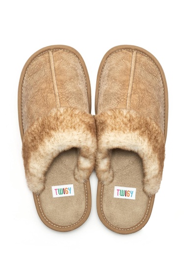  Sonia Kadın Ev Terliği Kahverengi 37/41