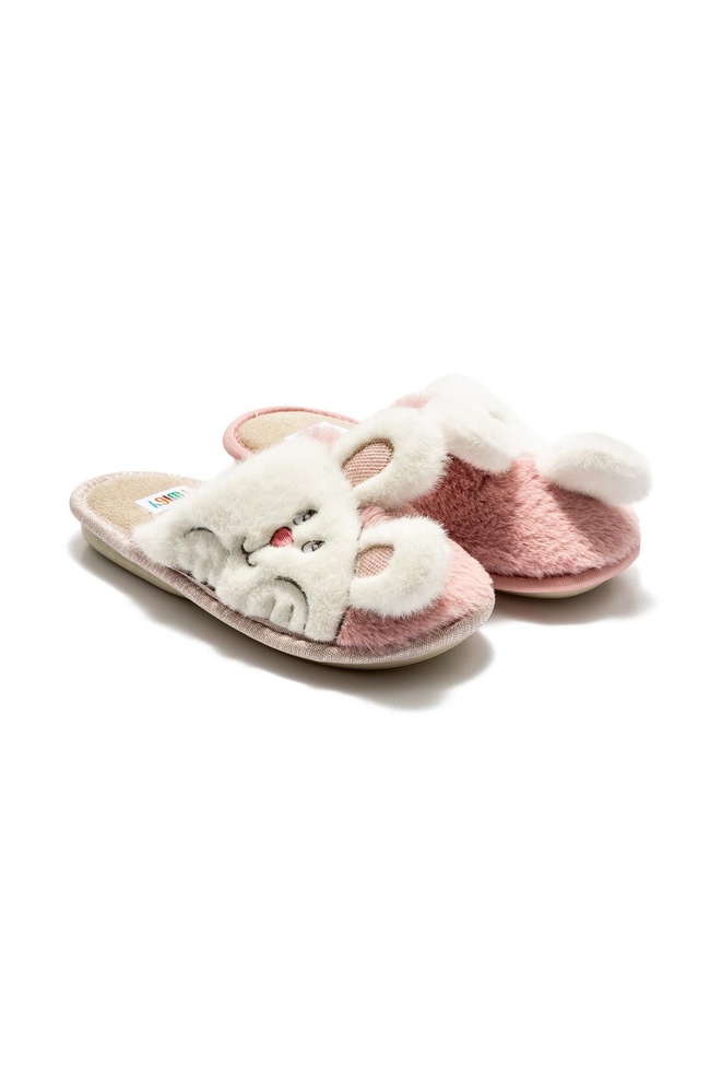  Vipul Çocuk Ev Terliği Pembe 30/35