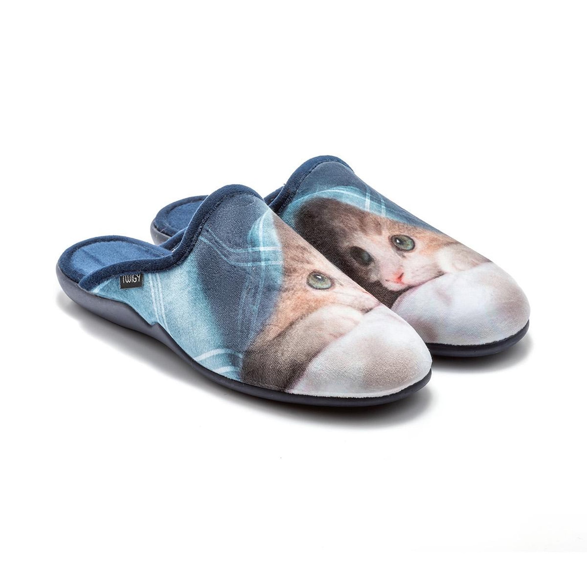 Kitten Kadın Ev Terliği Mavi 36/41