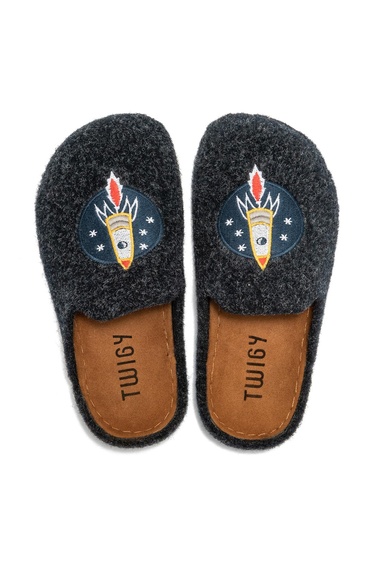  Roket Çocuk Ev Terliği Lacivert 30/35