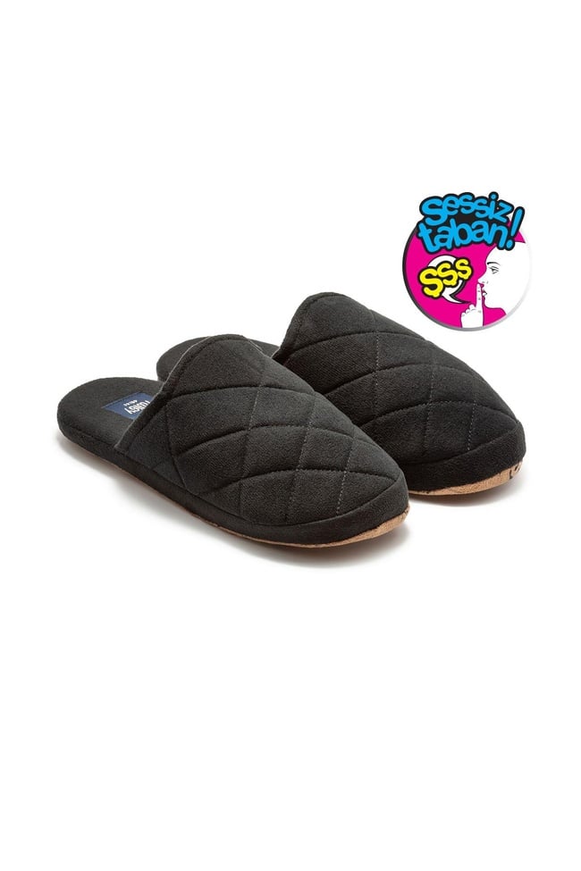  Bako Erkek Ev Terliği Siyah 40/45