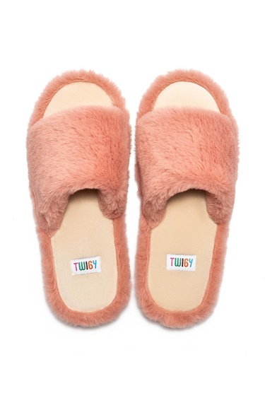  Lisa Peluş Kadın Ev Terliği Pembe 36/41