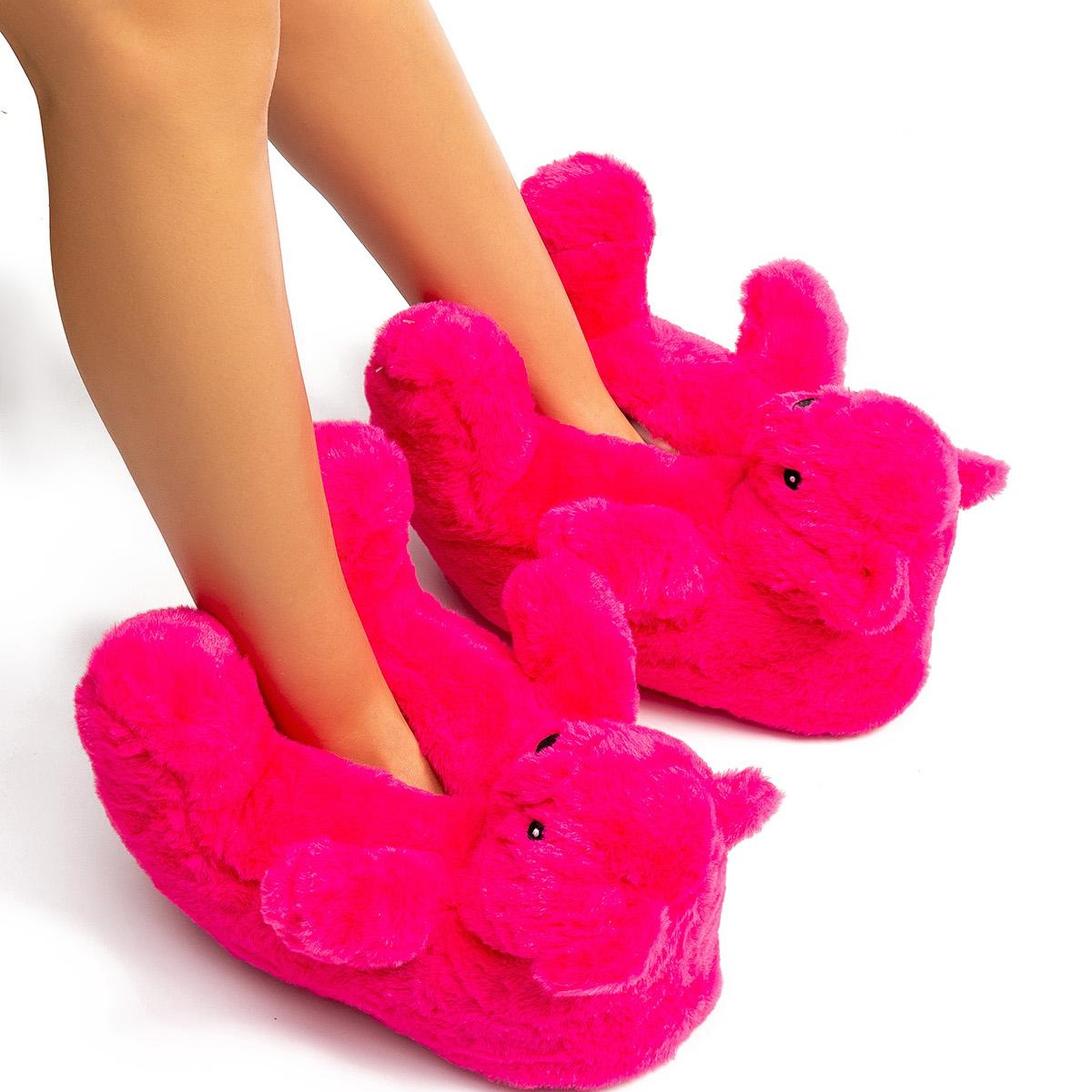 Pookie Kadın Hayvanlı Panduf Fuşya 36/41