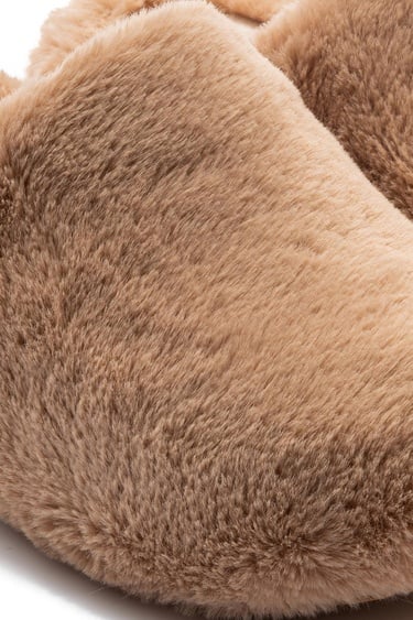  Lilo Peluş Kadın Ev Terliği Açık Kahverengi 36/40